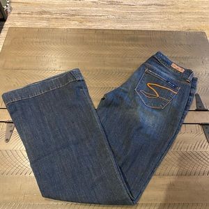 Seven 7 Jeans Sexy Flare size 30 dark wash